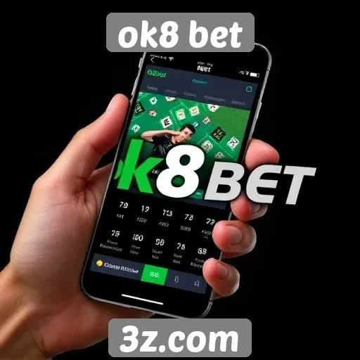 Recursos mobile do site ok8 bet para apostadores